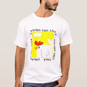 Huhn sagt Gluckern-T-Shirts und Geschenke T-Shirt