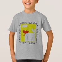Huhn sagt Gluckern-T-Shirts und Geschenke