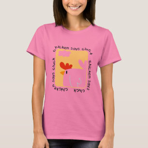 Huhn sagt Gluckern-T-Shirts und Geschenke T-Shirt