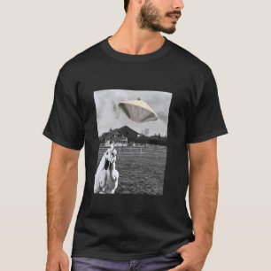 Huhn Selfie Alien Schiff Farm Verwirrt Mach Ein Tr T-Shirt