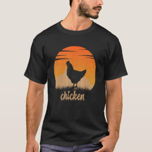 Huhn Tier Heiß Im Berg In Der Natur T-Shirt