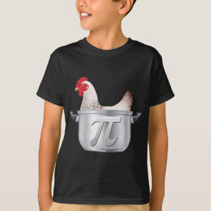 Huhn-Topf-PU - lustiges Mathe T-Shirt