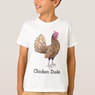 Huhn-Typ scherzt T - Shirt