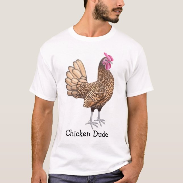Huhn-Typ-T - Shirt (Vorderseite)