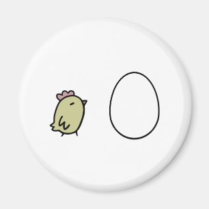 Huhn u. Ei Magnet