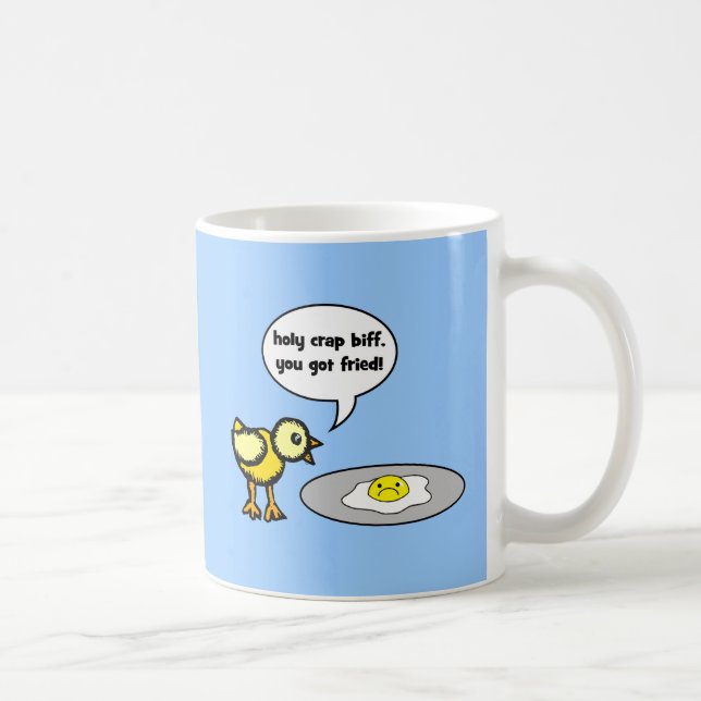 Huhn und Ei Tasse (Rechts)