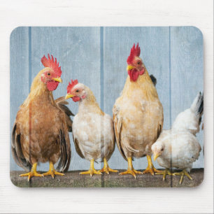 Huhn und Freunde Mousepad