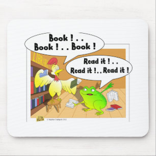 Huhn und Frosch Mousepad