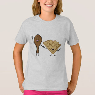 Huhn und Waffeln amerikanisch u. südliches Kochen T-Shirt