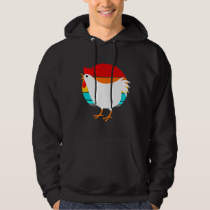 Huhn Vintage Retro mit Geflügelfarm Hoodie