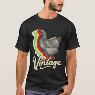 Huhn Vintage Retro S S S O T-Shirt