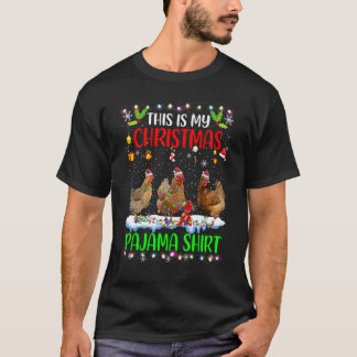 Huhn Weihnachten 2022 Das ist mein Weihnachts-Sch T-Shirt