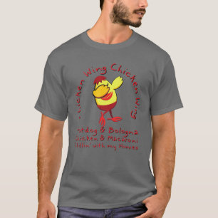 Huhn Wing Chicken Wing Hotdog T-Shirt