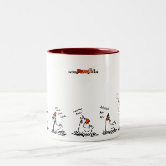 Huhn Zweifarbige Tasse