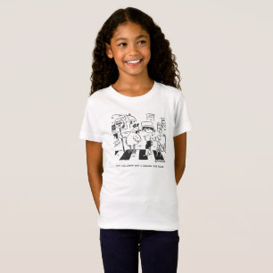 Hühnchen auf Schulüberquerung T-Shirt