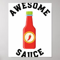 Hühnchen Awesome Sauce Flasche