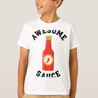 Hühnchen Awesome Sauce Flasche T-Shirt
