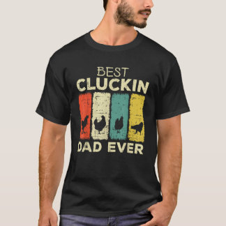Hühnchen Bester Hühnerpapa je T-Shirt
