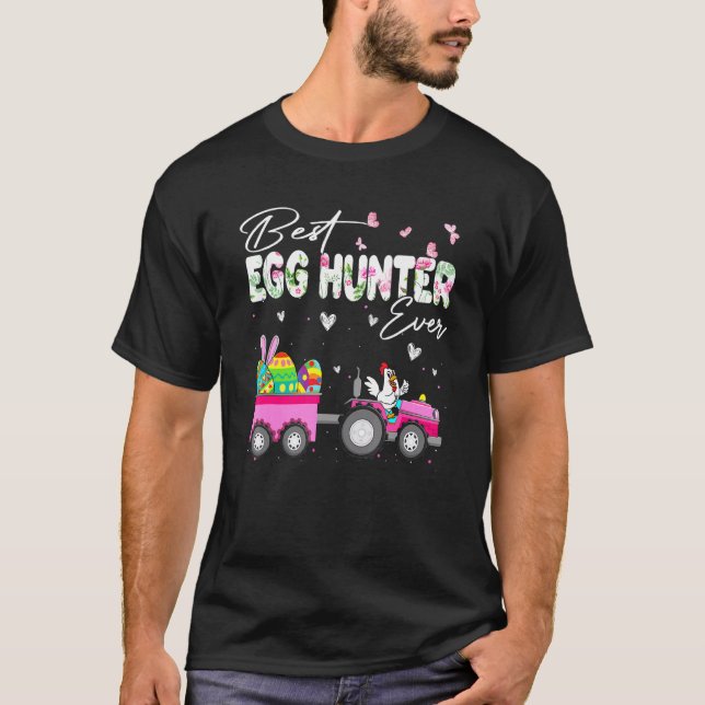 Hühnchen Bestes Ei Jäger Aller Ostertag Tees Kinde (Vorderseite)