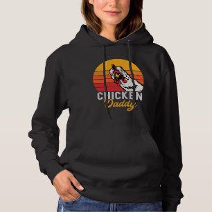 Hühnchen Daddy Vintager Bauer Hoodie