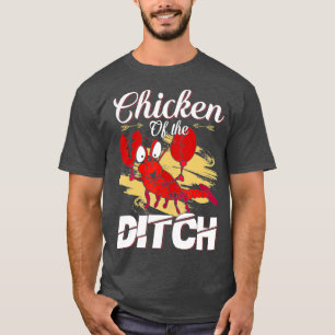 Hühnchen des Krautfisch Cajun Food Party T-Shirt