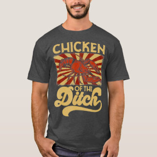 Hühnchen des Party Retro 70er T-Shirt