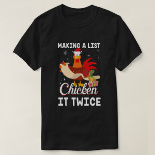 Hühnchen Es zweimal Weihnachten T-Shirt