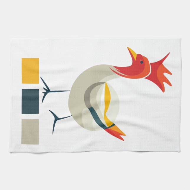 Hühnchen Geschirrtuch (Horizontal)