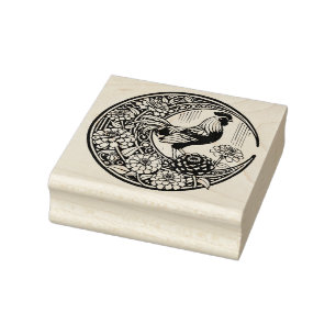 Hühnchen Gummistempel