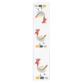 Hühnchen Kurzer Tischläufer