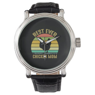 Hühnchen Lover   Beste Mama je Hühner Armbanduhr