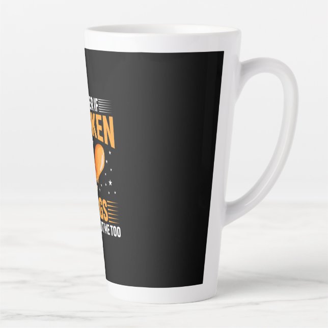 Hühnchen Lover | Hühnerflügel Milchtasse (Rechts)