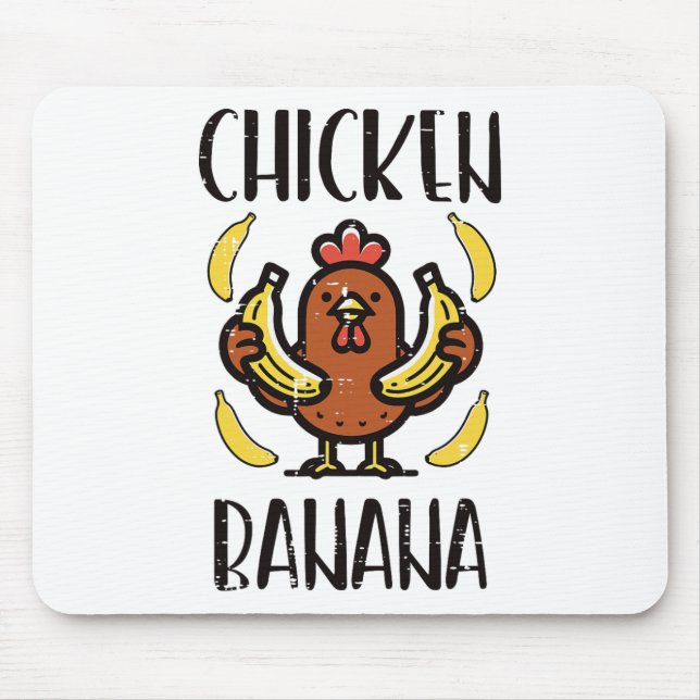 Hühnchen Nana Süßes Lied Tanz Frucht Kinder Jugend Mousepad (Vorne)