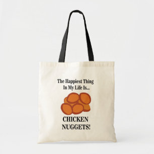 Hühnchen-Nugget-Fast-Food-Funny Tragetasche