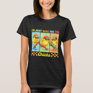 Hühnchen Ostertag Bauernhof Tierliebhaber Hier für T-Shirt
