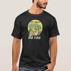Hühnchen Papa Best Chicken Dad Ever Und Colles Chi T-Shirt