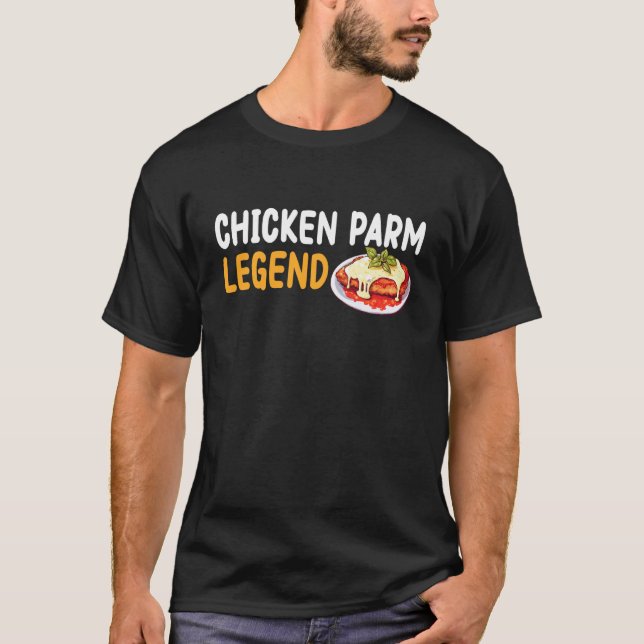 Hühnchen-Parma-Legende T-Shirt (Vorderseite)