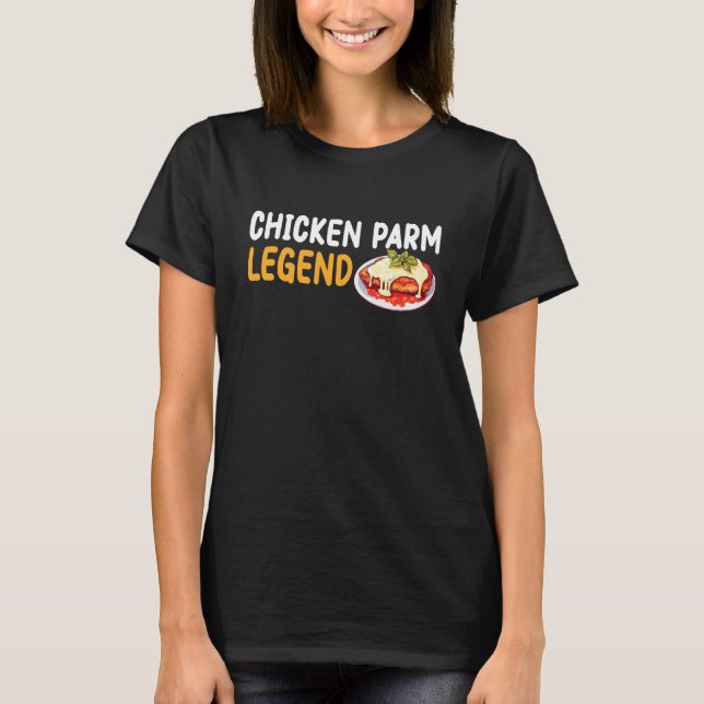 Hühnchen-Parma-Legende T-Shirt (Vorderseite)