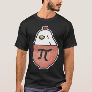 Hühnchen Pot Pi Tag Mathelehrer Mathematik 1 T-Shirt