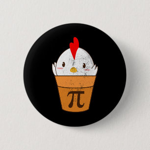Hühnchen-Pot-Pie Lustiger Pi-Tag 3.14 14. März Vin Button