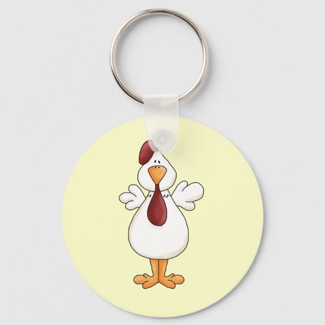 Hühnchen Schlüsselanhänger (Vorderseite)