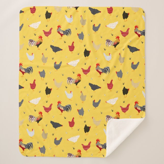 Hühnchen Sherpadecke (Vorderseite)