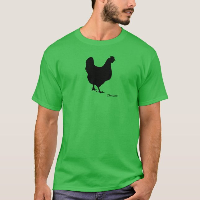 Hühnchen T-Shirt (Vorderseite)