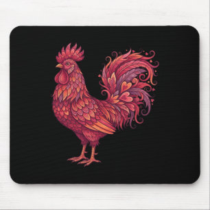 Hühnchen Valentinstag Herz Für Landwirte Niedlich Mousepad
