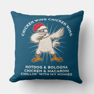Hühnchen Wing Chicken Wing Shirt Song Lyric Hot Do Kissen