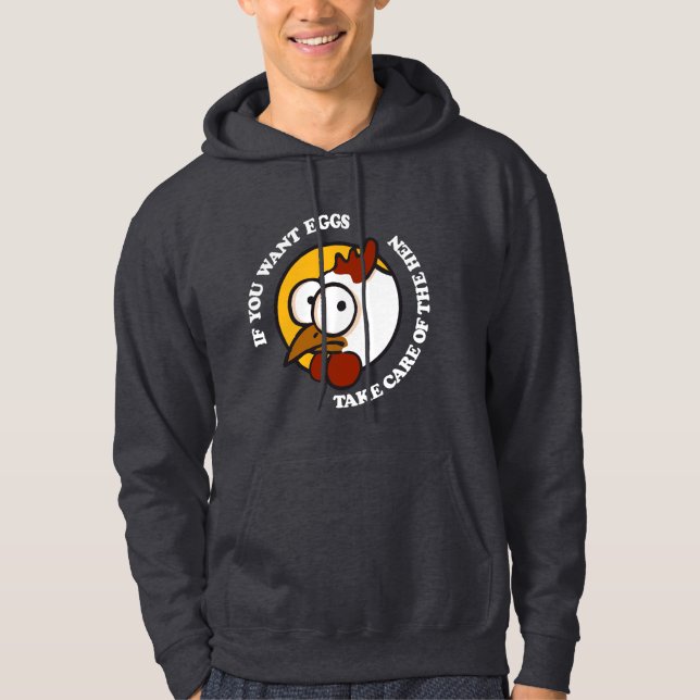 Hühner 1 hoodie (Vorderseite)