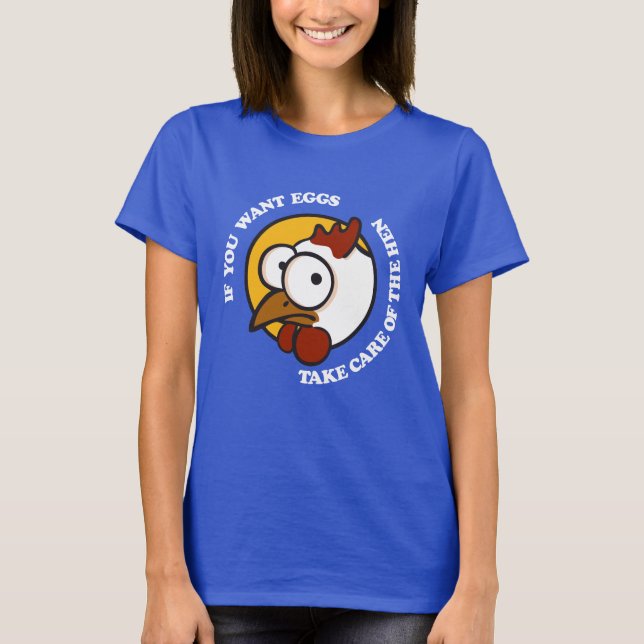 Hühner 1 T-Shirt (Vorderseite)