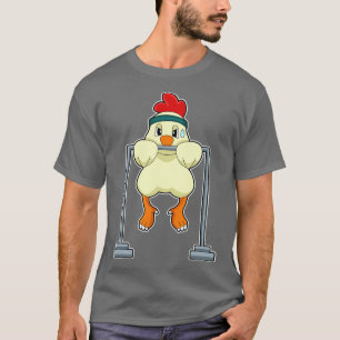 Hühner an der Fitness - PullUps T-Shirt