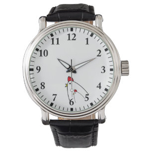 Hühner Armbanduhr