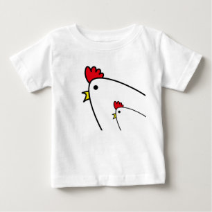 Hühner Baby T-shirt